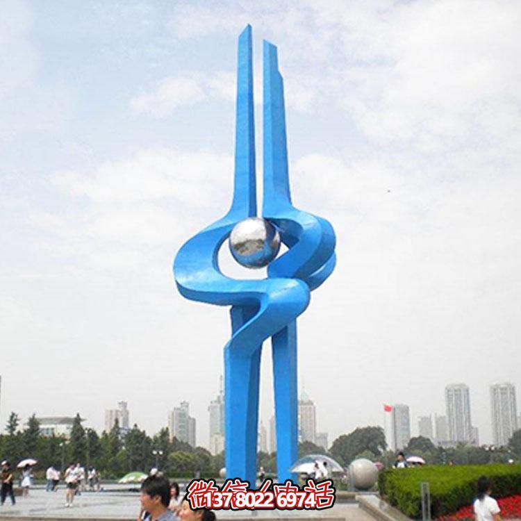 不銹鋼彩繪戶(hù)外大型園林景觀(guān)擺件