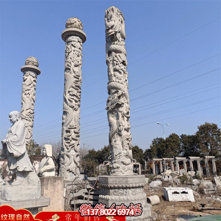 精美石雕文化庭院，欣賞絢麗景觀