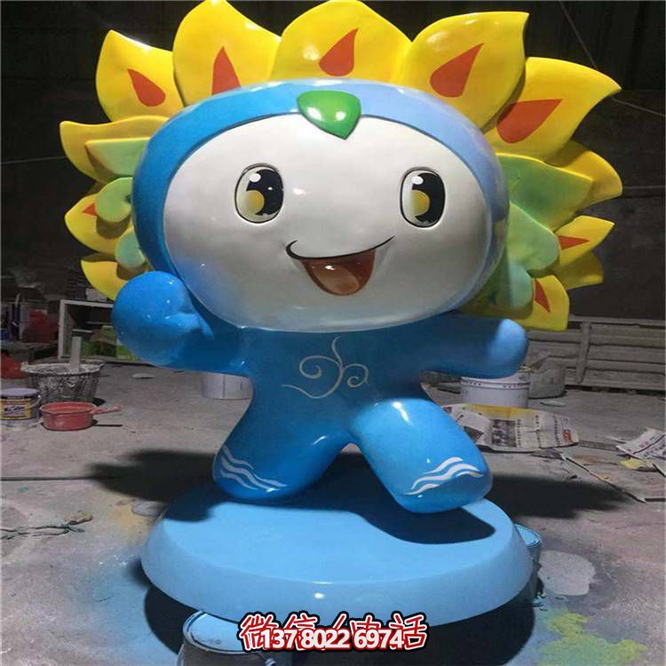 玻璃鋼卡通人物雕塑，點亮游樂場的歡樂