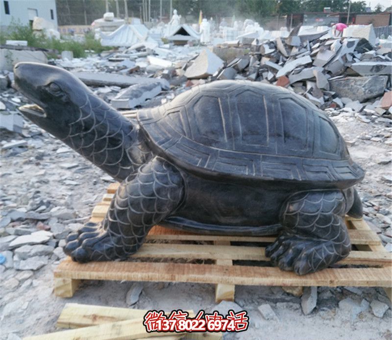 不銹鋼仿銅雕塑烏龜，裝點(diǎn)你的戶外草坪