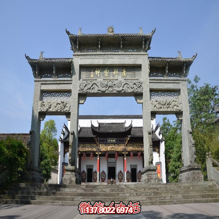 傳承中式文化，體驗大型石雕牌坊與雕塑的魅力