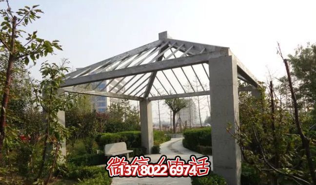 花崗巖石雕涼亭，點綴精彩的戶外空間