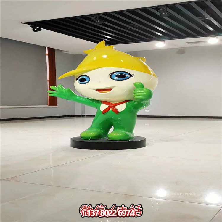 精致典雅的玻璃鋼雕塑公仔，營(yíng)造浪漫優(yōu)雅的商場(chǎng)戶外景觀