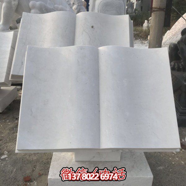 精美的大理石石雕雕塑——點(diǎn)綴園林校園，美化書籍之美