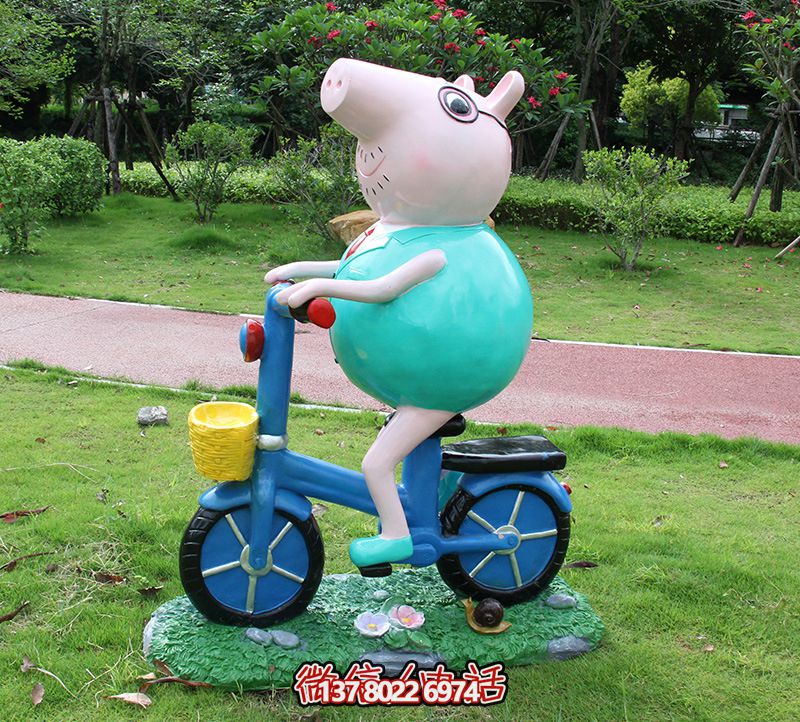 玻璃鋼雕塑裝置，點綴公園景觀