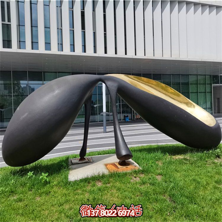 抽象不銹鋼景觀擺件，為你的廣場和公司添上創(chuàng)意色彩