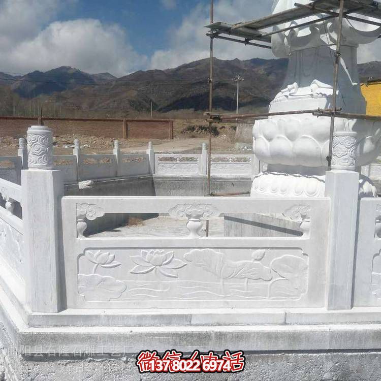 大理石欄桿雕塑，為公園、戶外景區(qū)增添優(yōu)雅氣質(zhì)