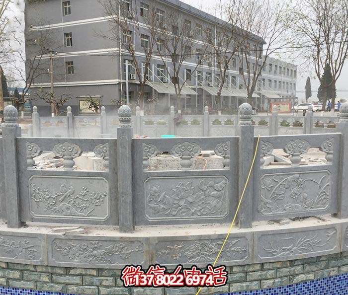 精美青石圍欄景觀(guān)噴泉，讓你的小區(qū)更加美麗