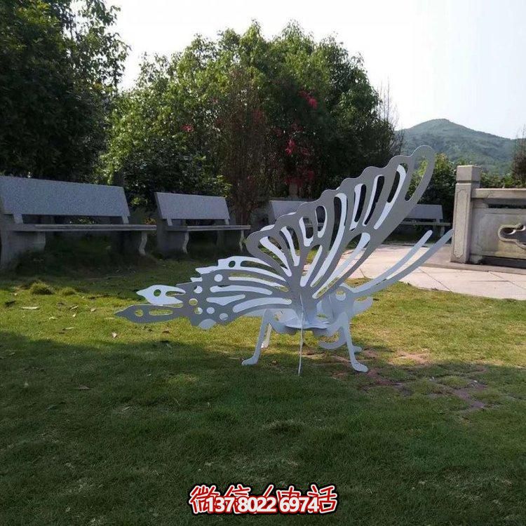 高級不銹鋼雕塑擺件，讓公園更加美麗