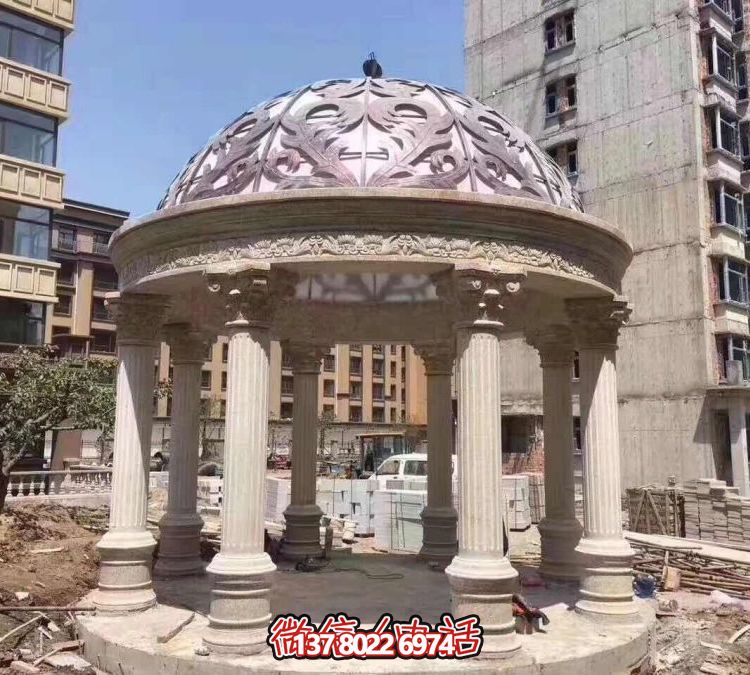 歐式羅馬涼亭，營造優(yōu)雅小區(qū)花園