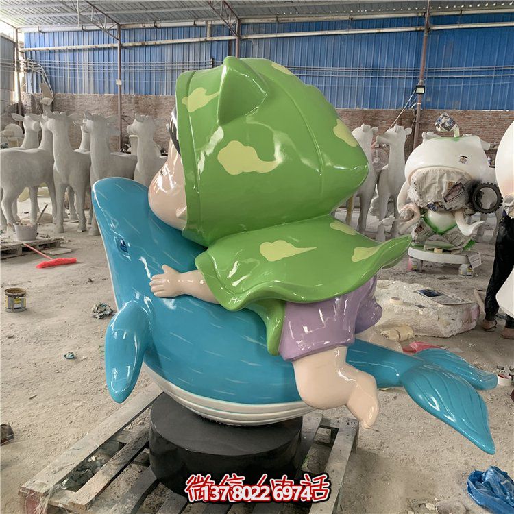 潮流玻璃鋼卡通擺件，點(diǎn)亮您的家居景觀