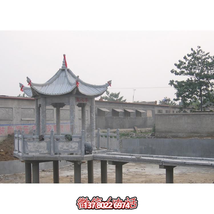 大理石景觀雕塑涼亭，滿足室外休閑需求