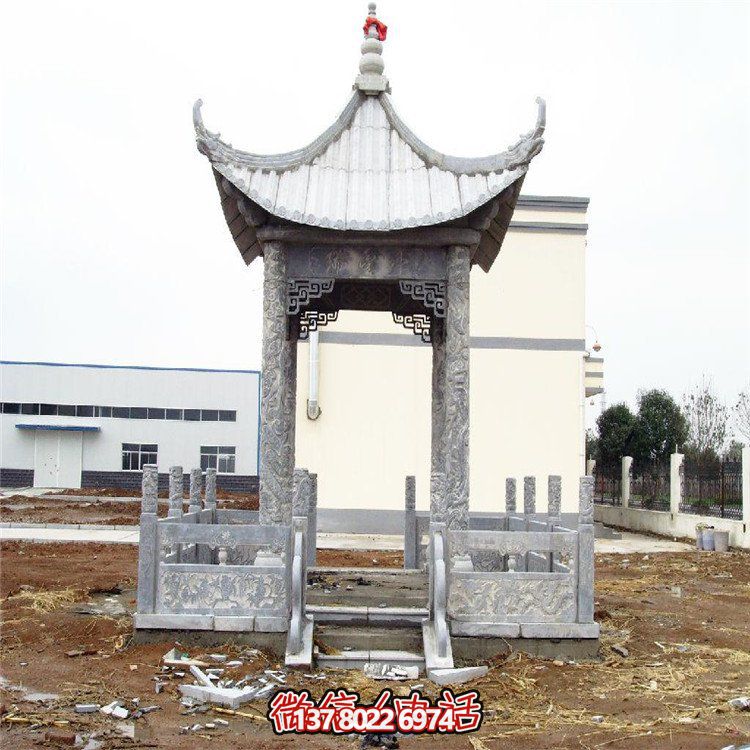 大理石石雕涼亭，為您的園林增添大型雕塑裝飾