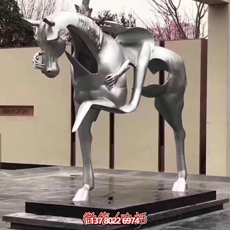 抽象戶外動(dòng)物雕塑景觀園林