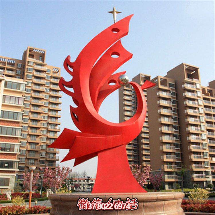 不銹鋼景觀標志，美化別墅小區(qū)