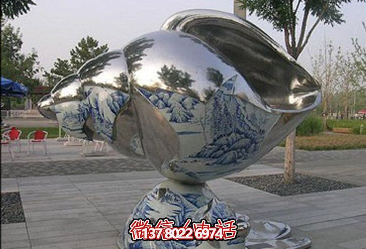 不銹鋼海螺雕塑——為廣場增添創(chuàng)意裝點(diǎn)