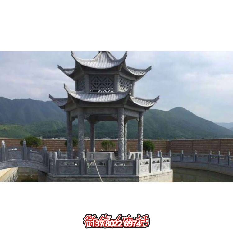 精美大理石雕塑涼亭，把藝術(shù)與實(shí)用完美結(jié)合