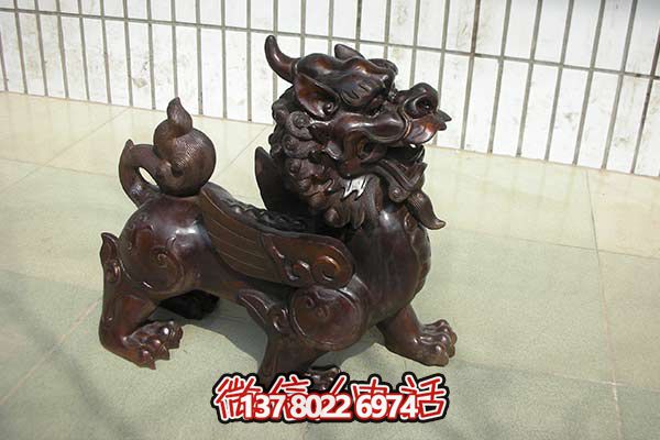 傳統(tǒng)工藝玻璃鋼貔貅雕塑裝飾庭院小型 傳統(tǒng)工藝玻璃鋼貔貅雕塑裝飾庭院小型