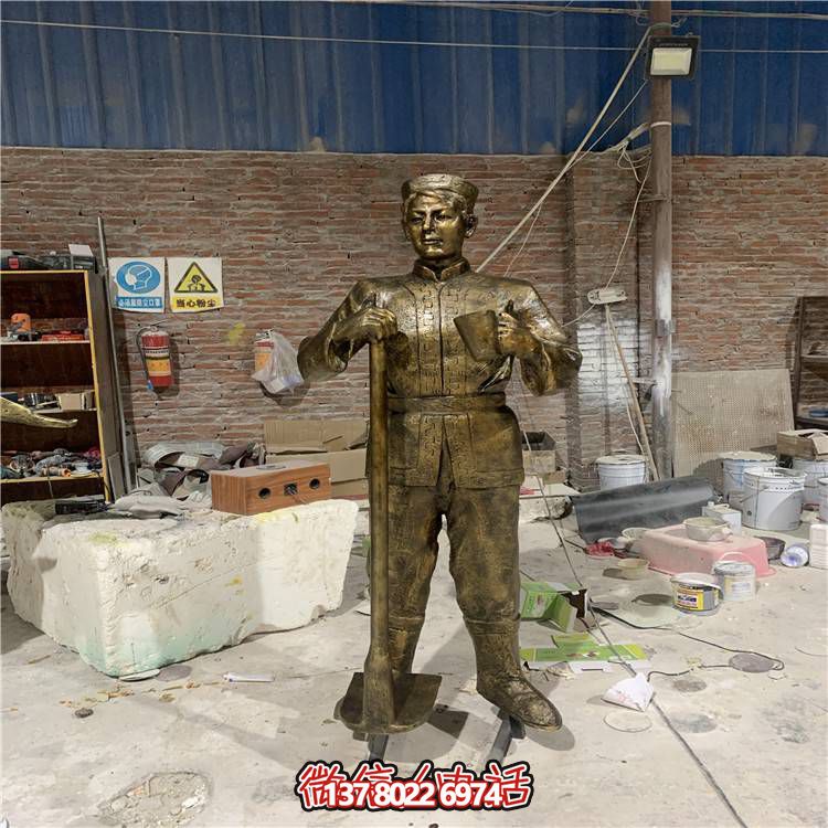 藝術(shù)玻璃鋼人物雕塑，點(diǎn)綴園林景觀