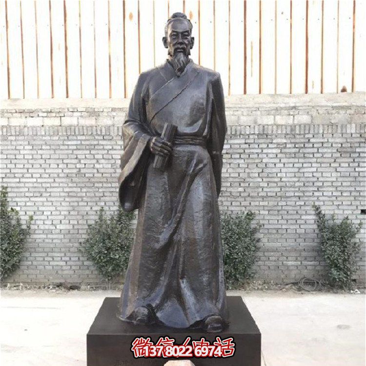 古代人物鑄銅雕塑，讓您感受古代典故的魅力！