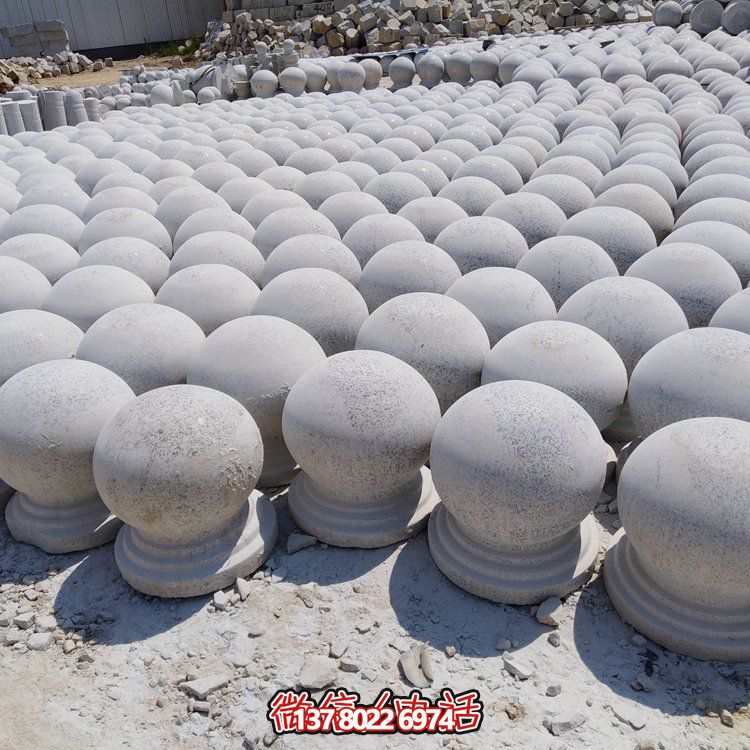 大理石砂石車止，美化園林戶外公園