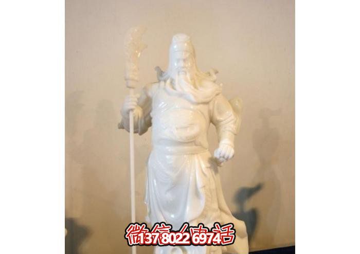 家居商場鎮(zhèn)宅漢白玉石雕關(guān)公雕塑 家居商場鎮(zhèn)宅漢白玉石雕關(guān)公雕塑