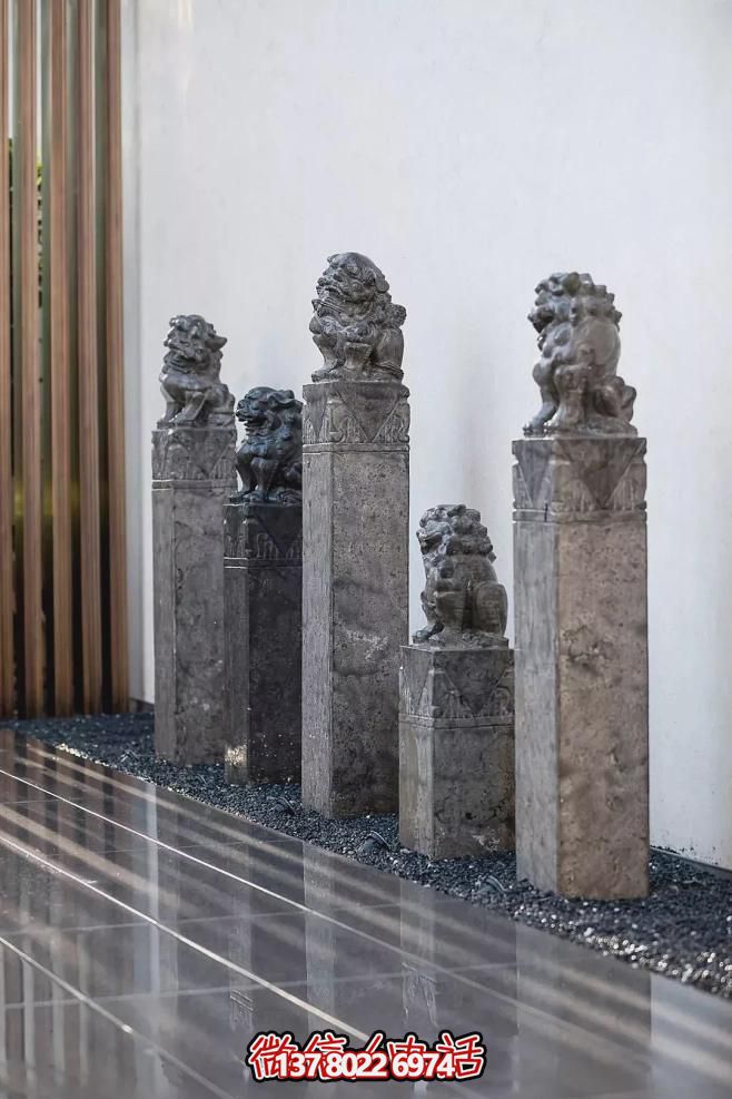 拴馬樁：古韻石雕，戶外文化景觀